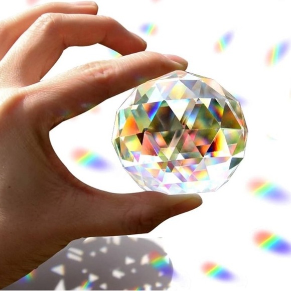 Glass Ball Prisms Suncatcher/Rainbows! - Picture 4 of 4